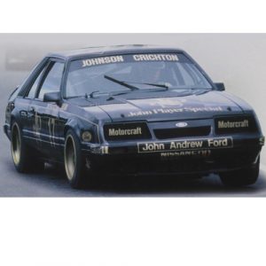 DICK JOHNSON CAR METAL TIN SIGN