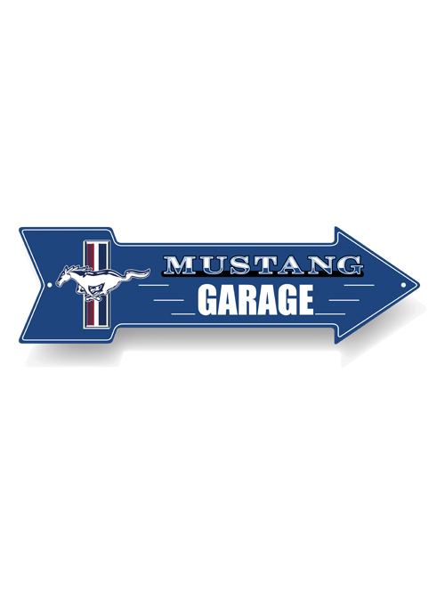 FM19A-428_Ford-Mustang-Metal-Arrow-Sign