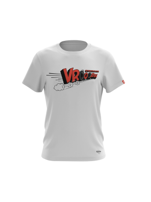 SUPERCARS KIDS WHITE GRAPHIC TEE