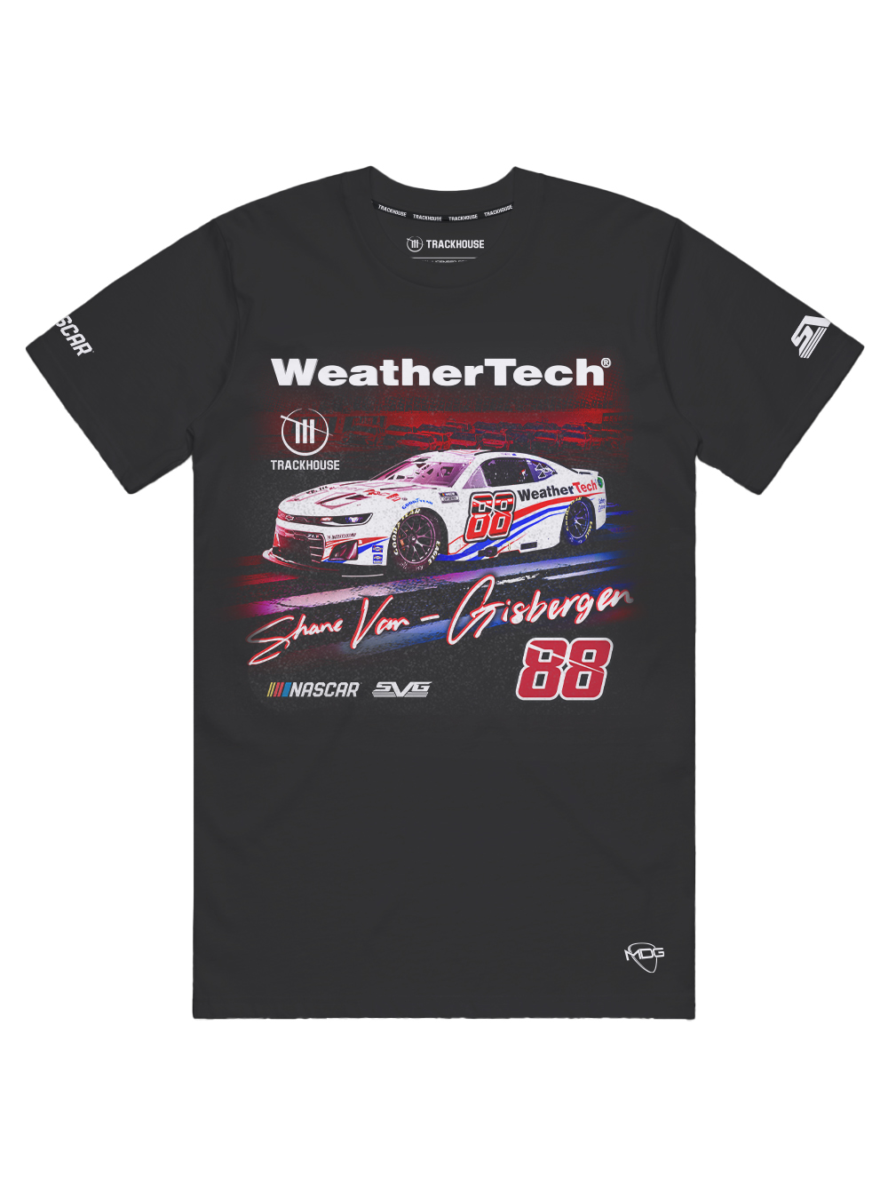 TRACKHOUSE SVG UNISEX WEATHER TECH GRAPHIC TEE