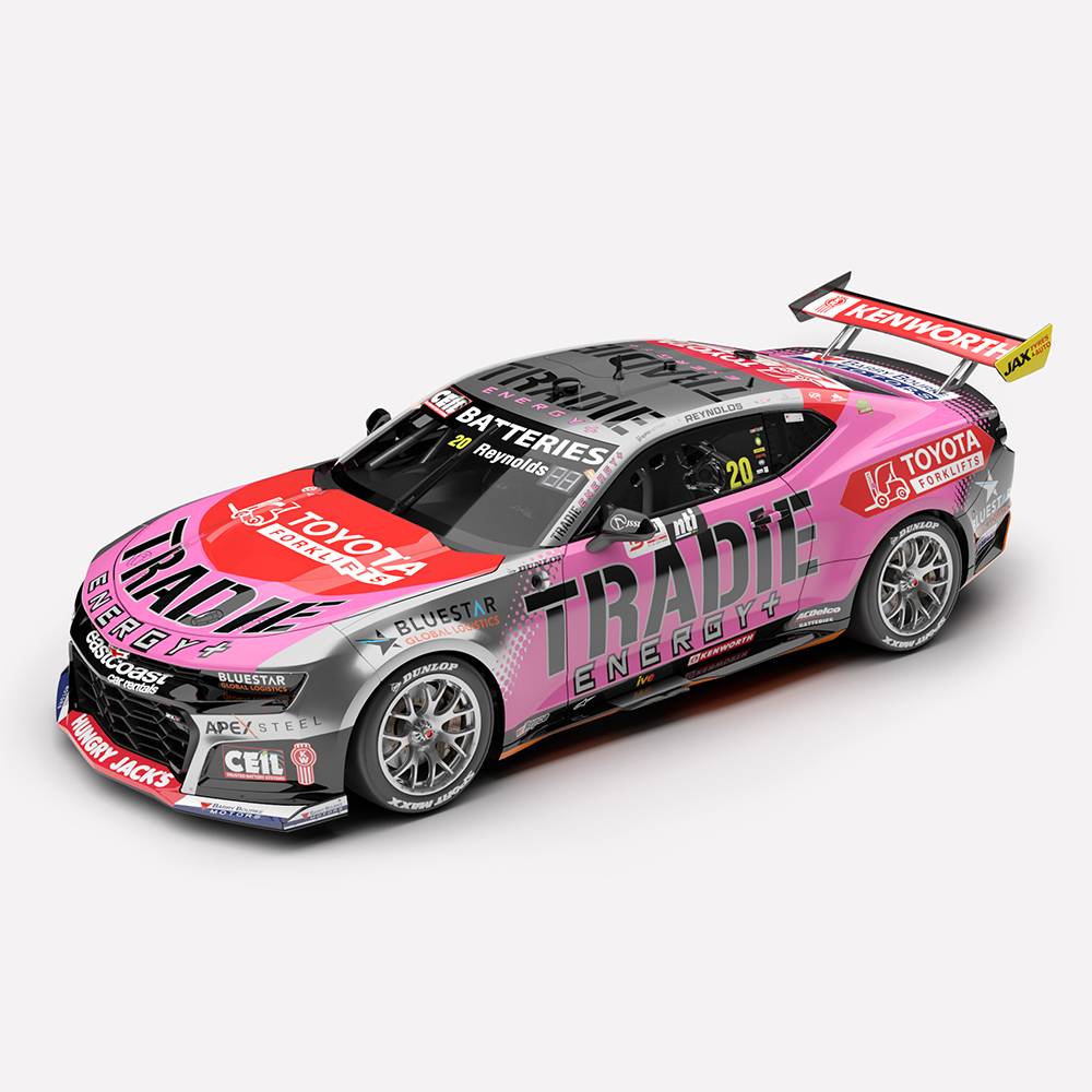 Pre Order: Tradie Energy Racing 2025 #20 Reynolds NTI Townsville 500 1:43
