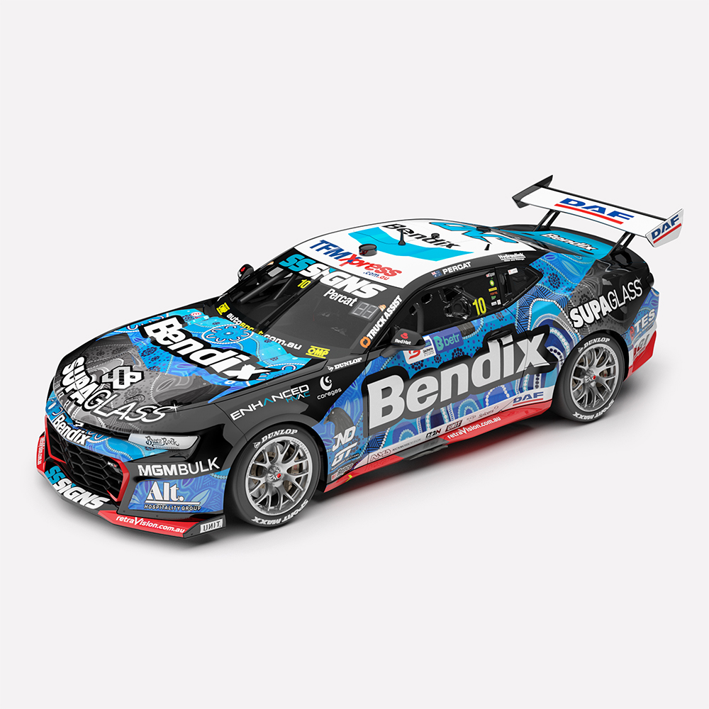 Pre Order: Bendix Racing #10 Percat 2025 Betr Darwin Triple Crown Indigenous Round 1:43