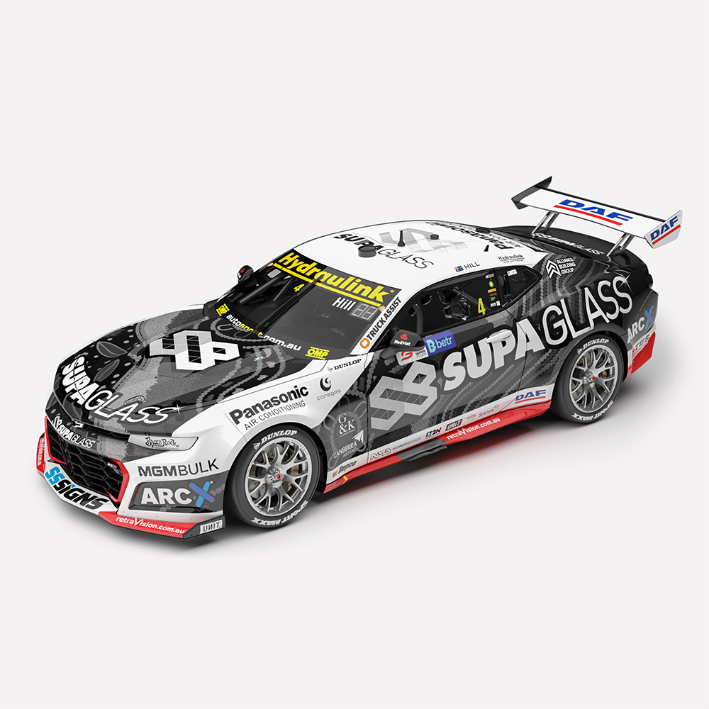 Pre Order: Supaglass Racing #4 Hill 2025 Betr Darwin Triple Crown Indigenous Round 1:43