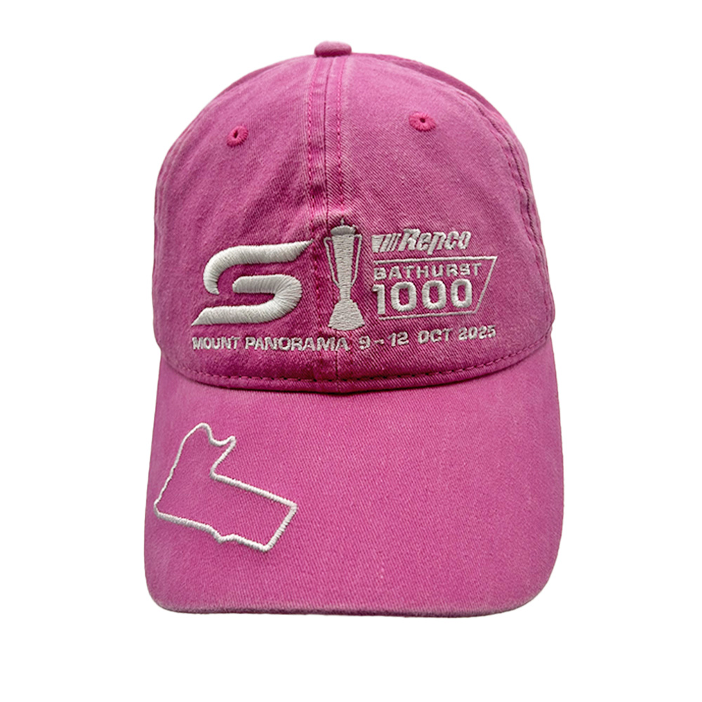 2025 Bathurst 1000 Pink Acid Wash Cap