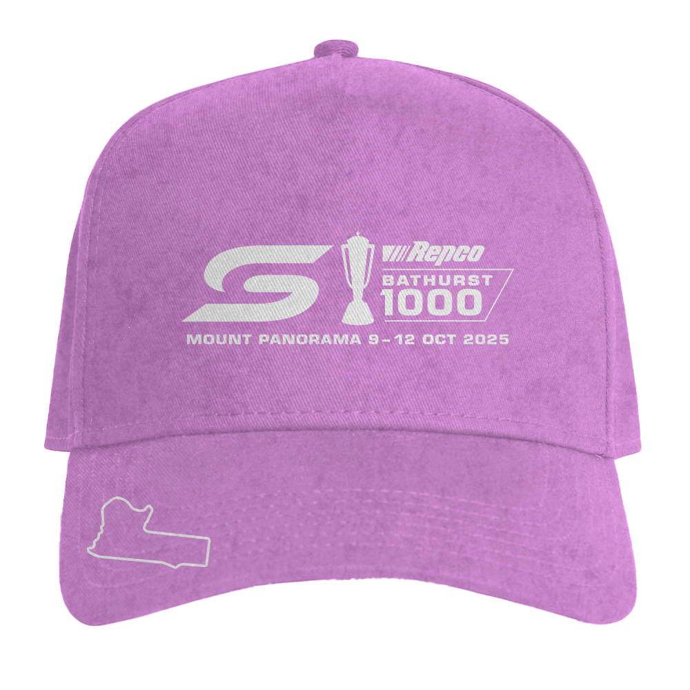 2025 Bathurst 1000 Pink Acid Wash Cap